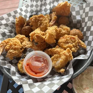 Fried shrimp