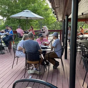 The patio