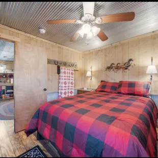 CABIN queen bedroom.