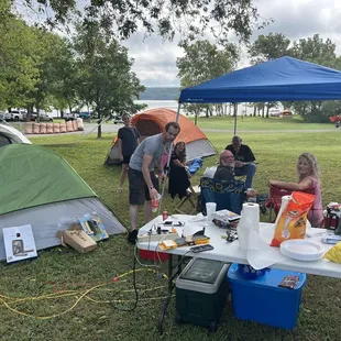 Lots of room for your tents.