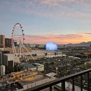 Sunrise view from the 25th floor