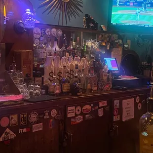 The bar