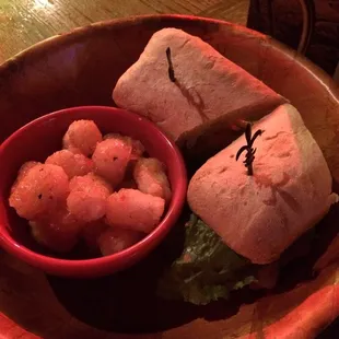 Thai ginger tots and turkey blt