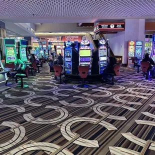 Slot machines/floor games