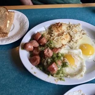 Smoked sausage special