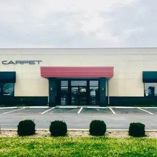 the front of the store