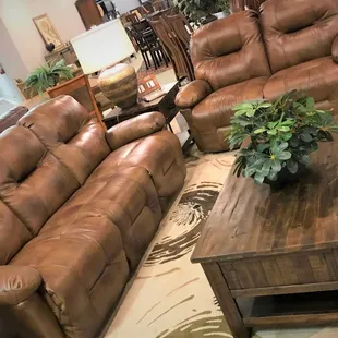 Large selection of reclining furniture, there is something for everyone at Horton&apos;s!