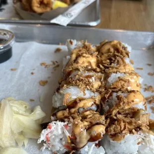 sushi and sashimi, food