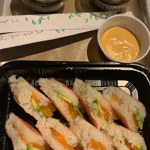 This is the truffle salmon