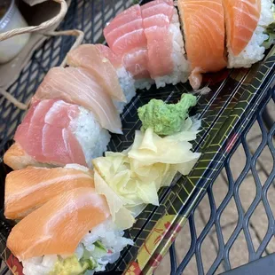 Rainbow roll
