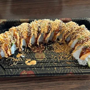 (Vegetarian Hurricane Roll)