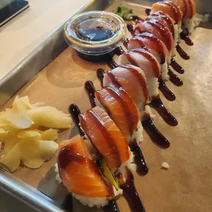 Volcano Roll@ Horu Sushi Kitchen!