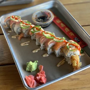 Nashville Hot Roll- $18. I could've eaten 2 more of these!!