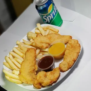 Chicken tender 5 piece combo