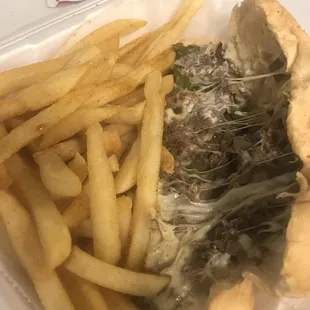 Philly Steak and cheese