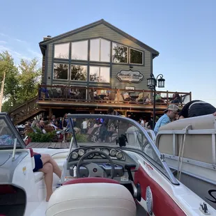 Outside from boat dock