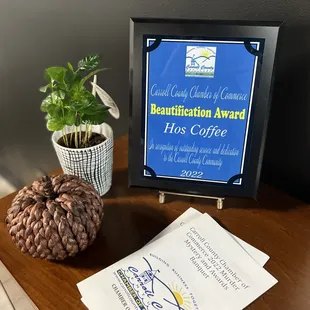 Carrollton County Chamber of Commerce Beautification Award