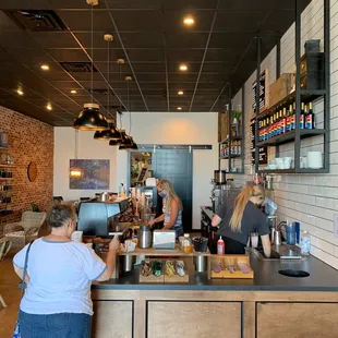 Coffee bar station / pick-up