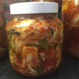 They make their own kimchi. No MSG!