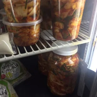 No MSG in their homemade kimchi.