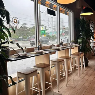 Bar area
