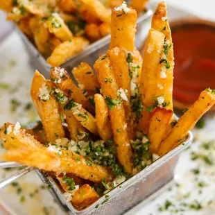 parmesan truffle fries