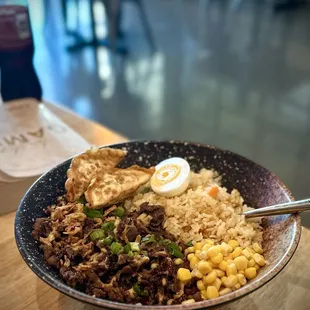 Bulgogi Fried Rice delicious but a little pricey at $19