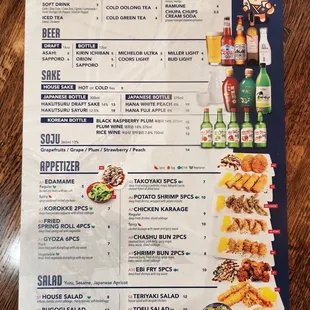 Menu 2/2