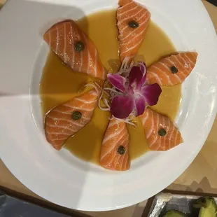 Salmon Carpaccio