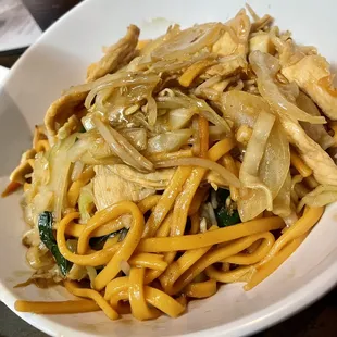 Chicken chow mein!