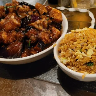 Side of fried rice.