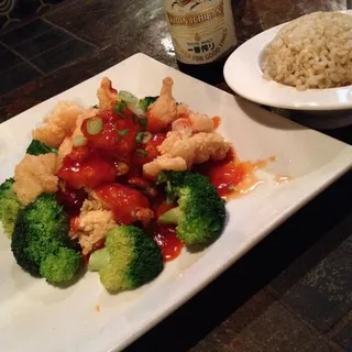Crispy Ginger Shrimp