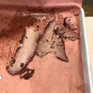Brisket is very dry and Tough