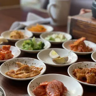 complimentary banchan