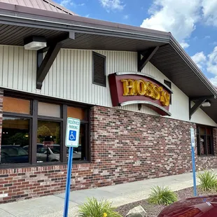 Exterior of restaurant