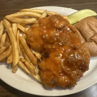 Classic Chicken Sandwich Buffalo Style