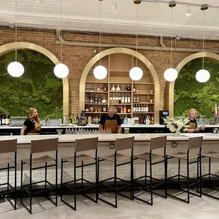 Beautiful bar.