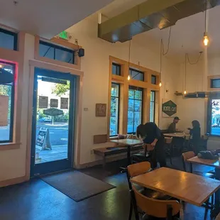 Main Cafe seating