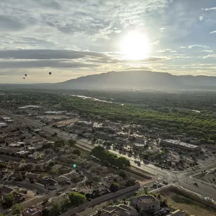 A stunning sunrise flight!