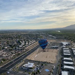 View from the balloon