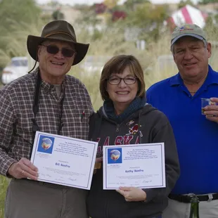 Proof that we did it!