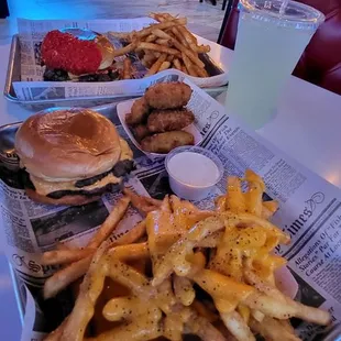 Burgers and Fries