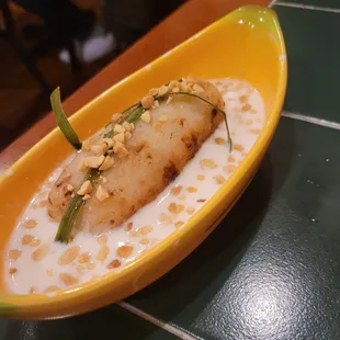 Delicious banana with sticky rice!