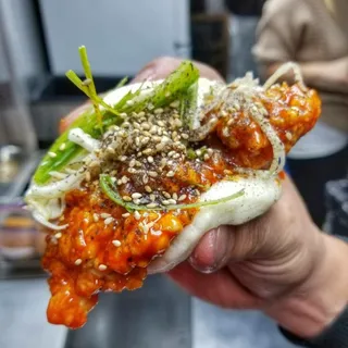 Korean Fried Chicken Bao