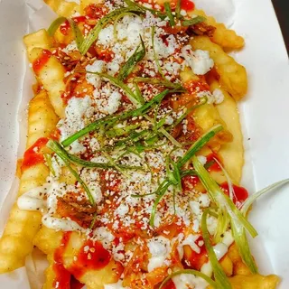 Loaded Kimchi Fries