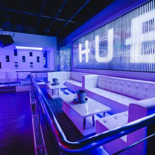 Bottle Service booths in the Bachata room