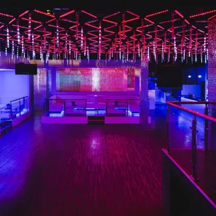 The Bachata room (as seen from the DJ Stage)