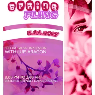 Spring is in the air! RSVP here: https://www.facebook.com/events/172289176595772/