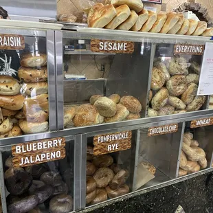 12/2023 bagel selection at around 11am