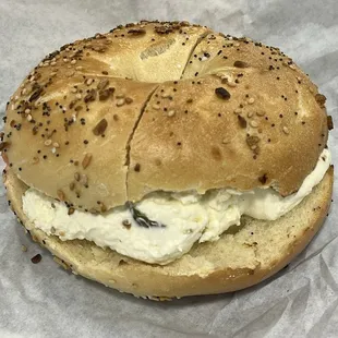 Everything Bagel With Jalapeño Cream Cheese